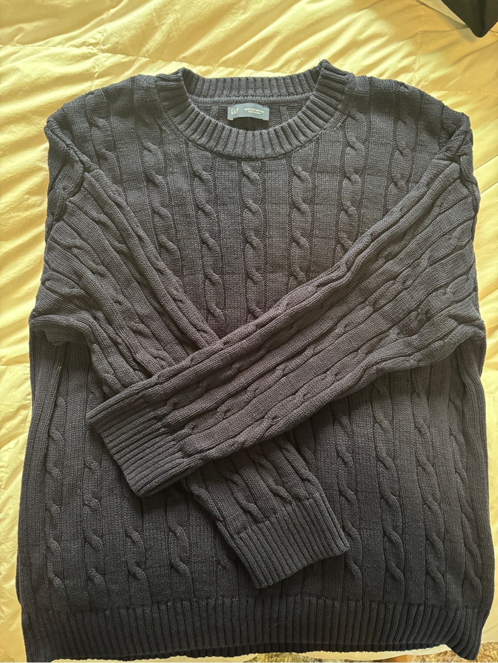 Gap 100% Cotton Cableknit Sweater